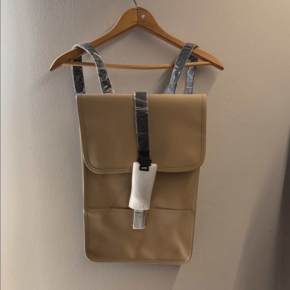 Rains Tan Backpack
